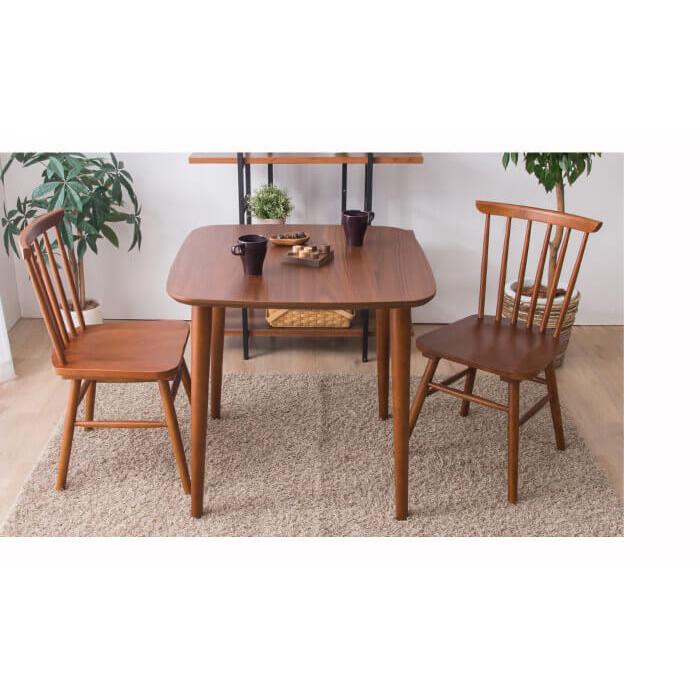 MINT ダイニングテーブル3点セット 幅75cm ダイニングチェア2脚