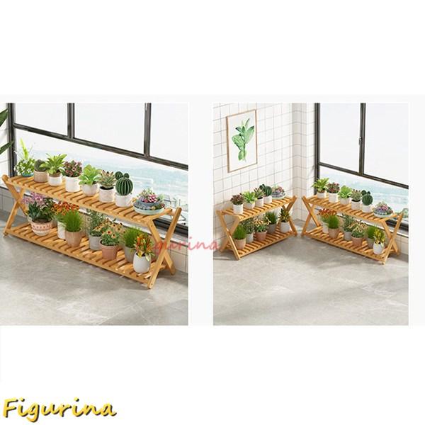 フラワースタンド 木製 花台 3段/4段/5段プランタースタンド 園芸