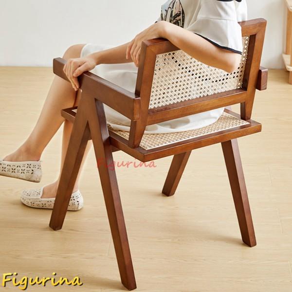 折り畳み椅子 ラタンチェア ダイニングチェアー チェア ラタン椅子 籐