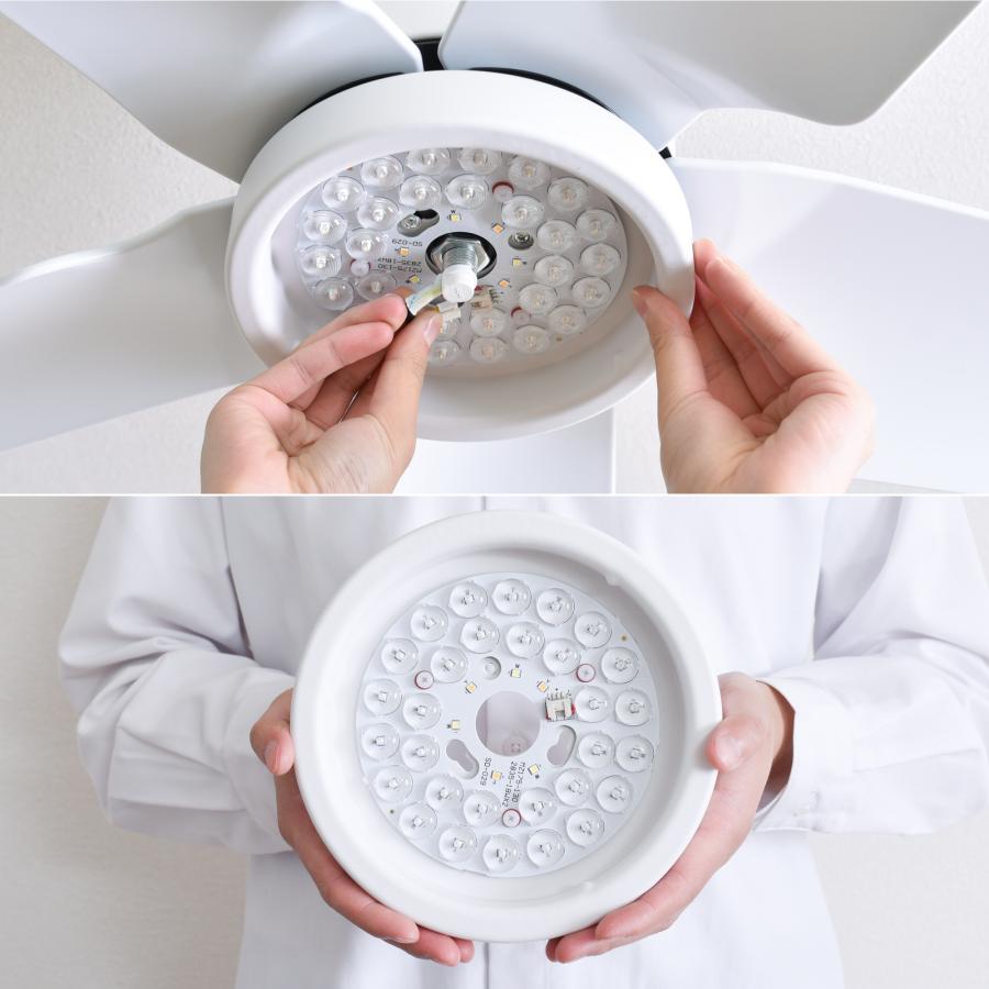 VENTOTA シーリングファンライト リモコン付き DCモーター搭載 静か 5