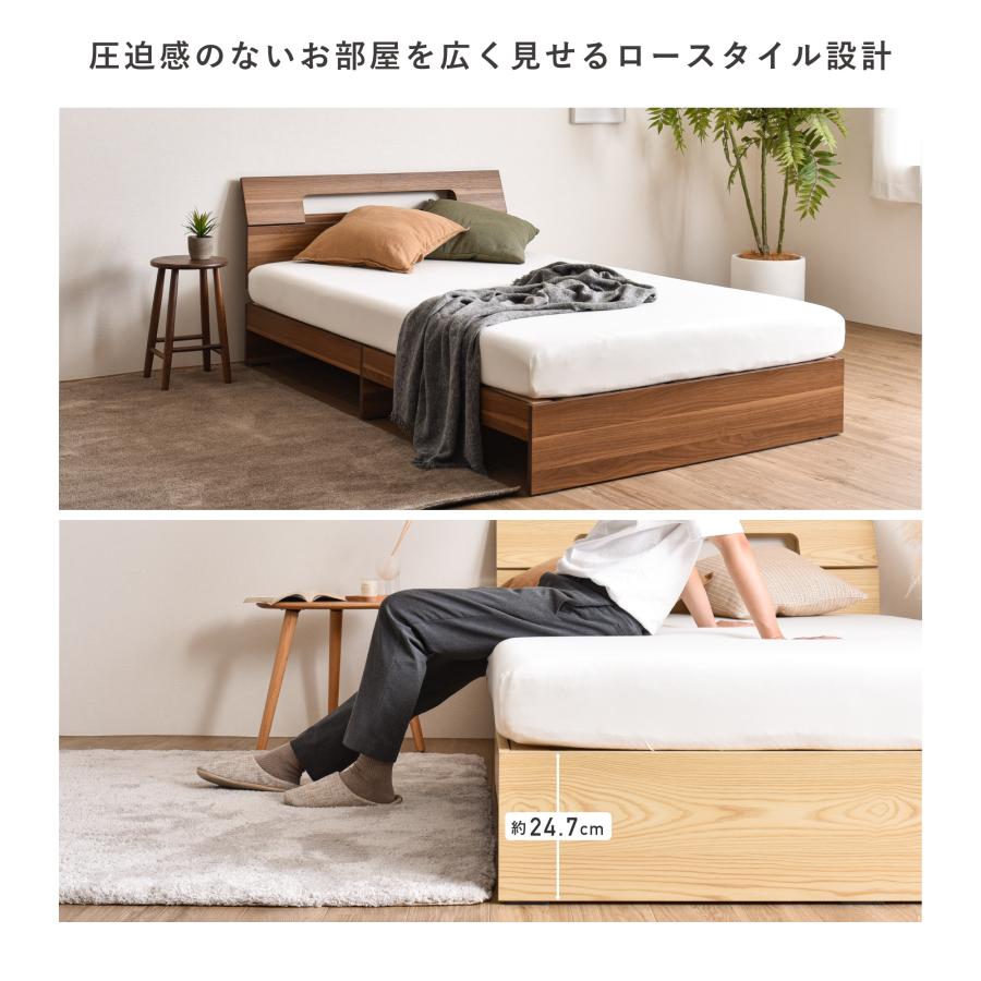 VENTOTA 【ダブル】ベッド ベッドフレーム ダブル すのこベッド ヘッド