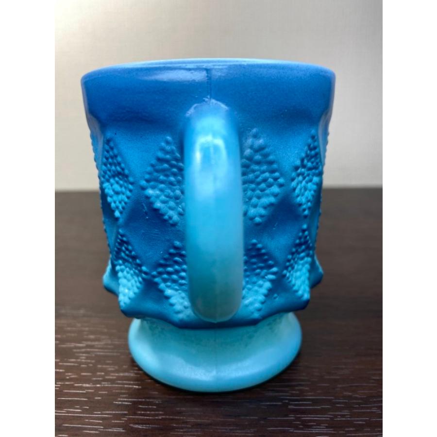 FIRE KING ファイヤーキング キンバリー マグ 青 : ファイヤーキング