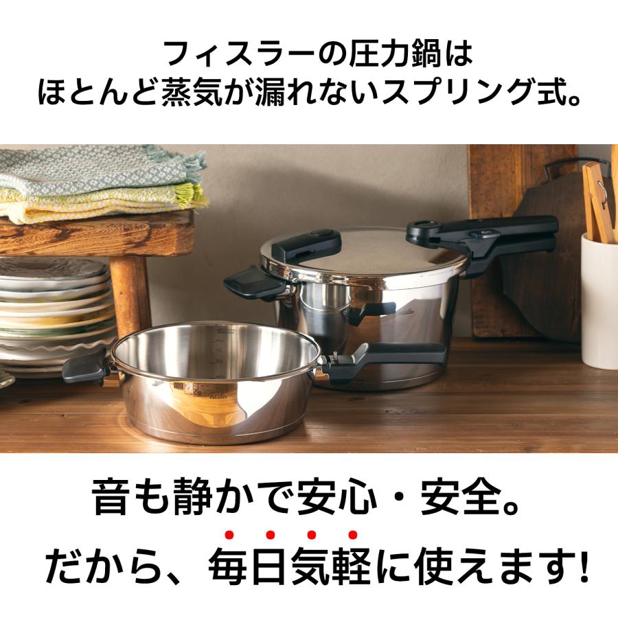 Fissler（フィスラー） 公式 圧力鍋 ビタクイック セット （4.5L＋