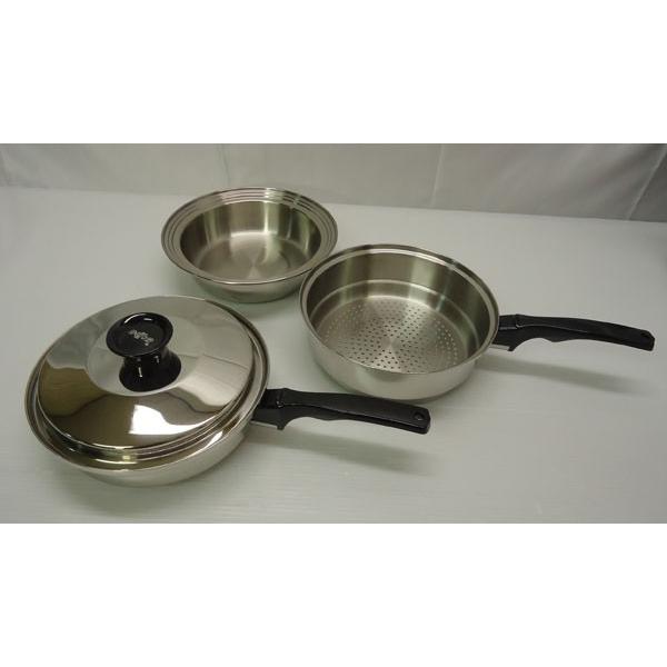 INKOR インコア 片手鍋 キャセロール スチーマー 囗K : フライズ