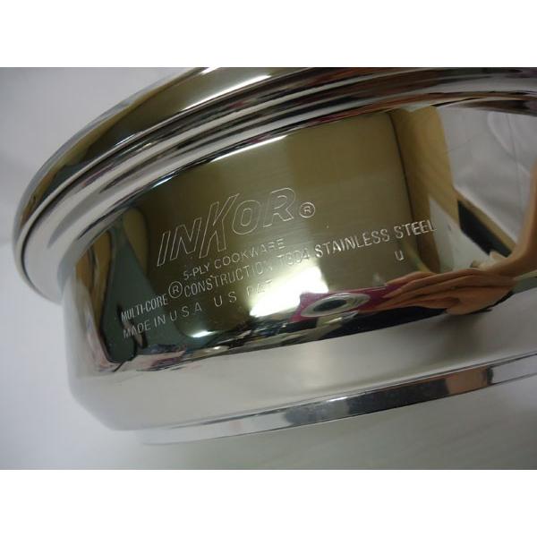 INKOR インコア 片手鍋 キャセロール スチーマー 囗K : フライズ