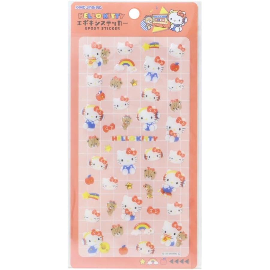カミオジャパン ハローキティ エポキシステッカー シールシート