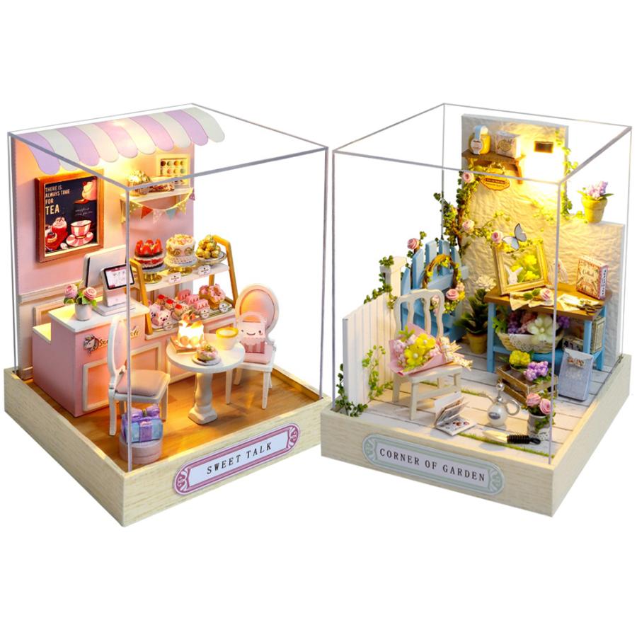 ドールハウス 手作り キット セット ミニチュア happinessシリーズ