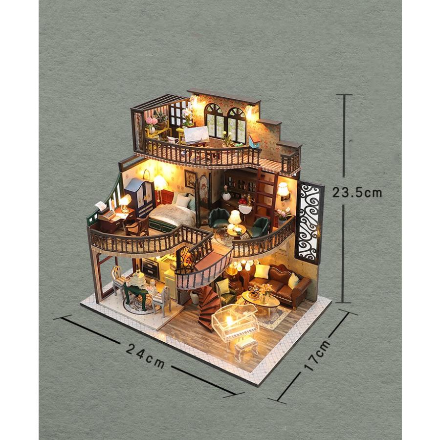 ドールハウス 手作り キット セット ミニチュア Dream Pavilion 1