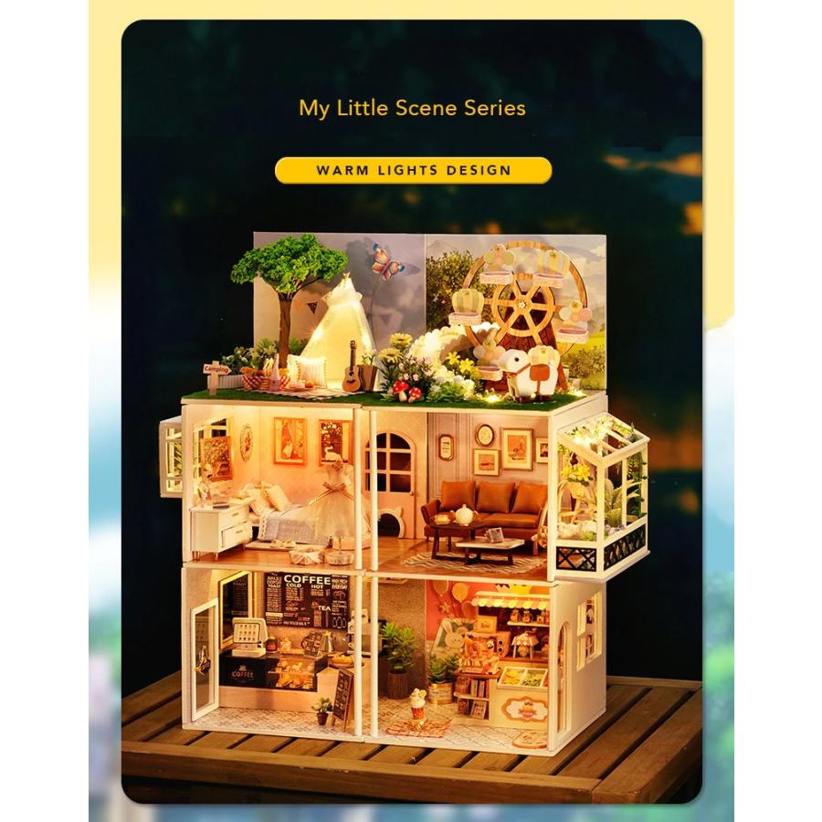 ドールハウス 手作り キット セット ミニチュア My Little Scene