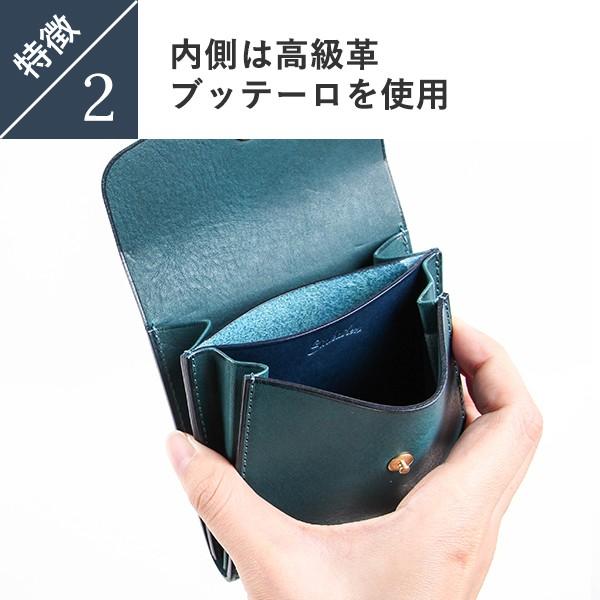 財布 シンレザーズ 人気 二つ折り財布 おしゃれ カード収納