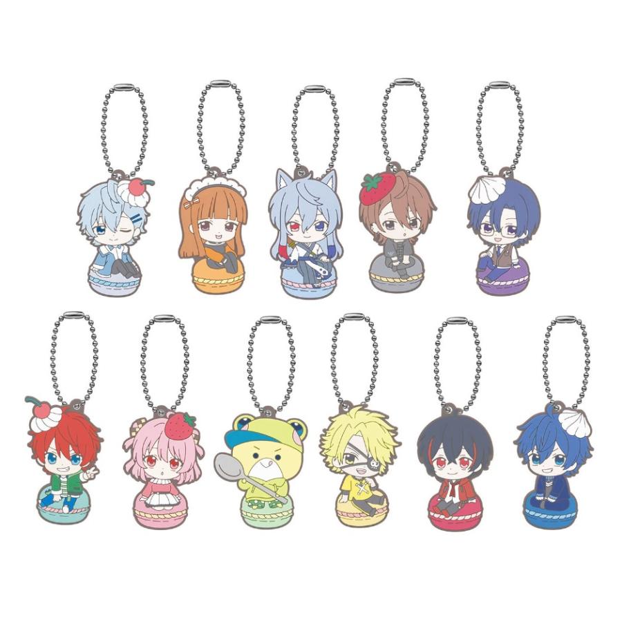 コンプリート】 カラフルピーチ カプセルラバーマスコット カラフル