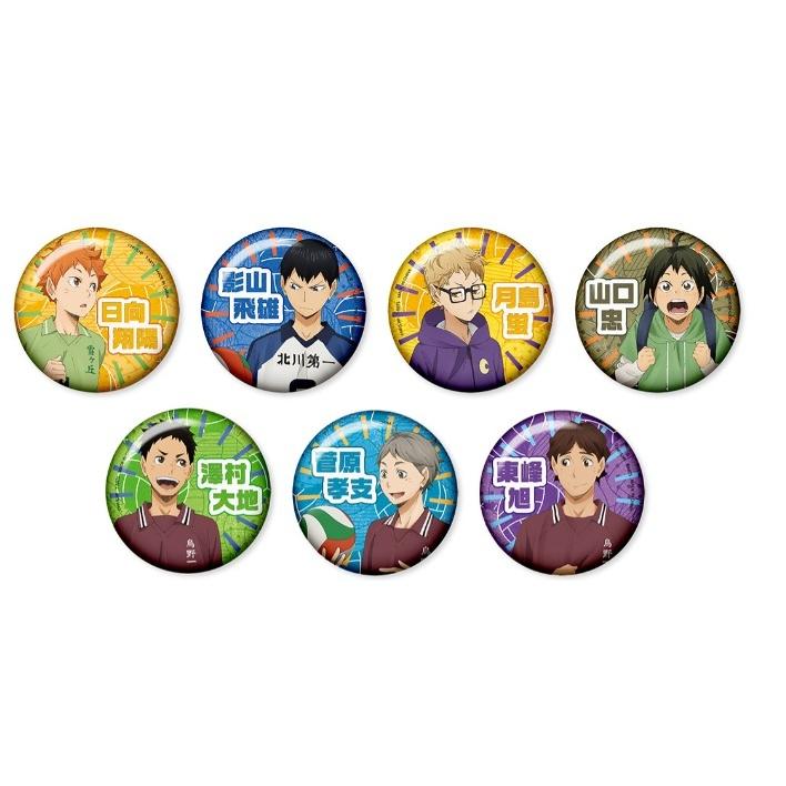 ハイキュー!! 思い出シャイニー缶バッジ 7種セット 【在庫品】 : F&S