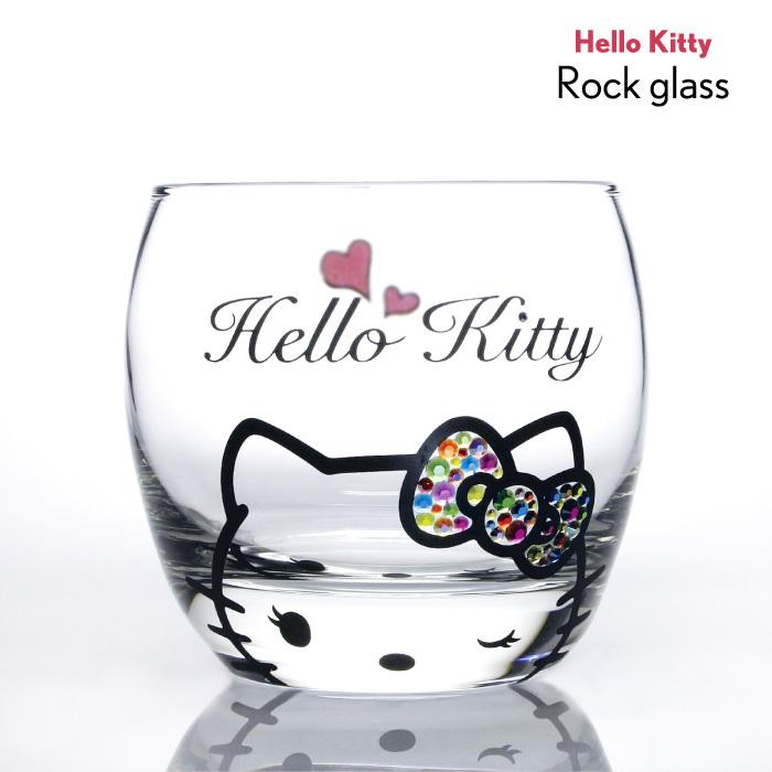 ハローキティ ウィンク ロックグラス / キティ キティちゃん サンリオ