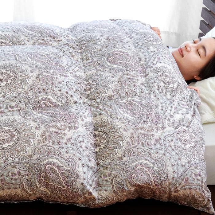 西川（nishikawa） 羽毛布団 シングル ドイツ産 手選別マザーグース95