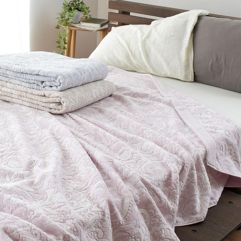 Qualial 今治タオルケット シングル 西川 クオリアル 綿100％ パイル