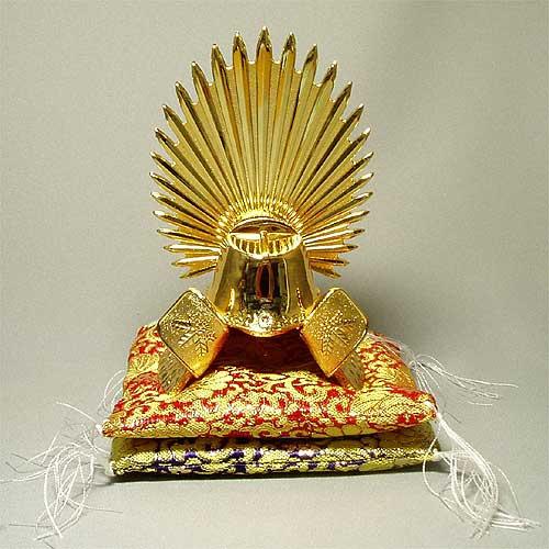 太閤秀吉（たいこうひでよし）黄金の豆兜 大人気の戦国武将 豊臣秀吉の