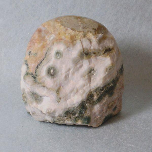 天然石 オーシャンジャスパー 原石 片面磨き 心地よい海の癒し「聖なる