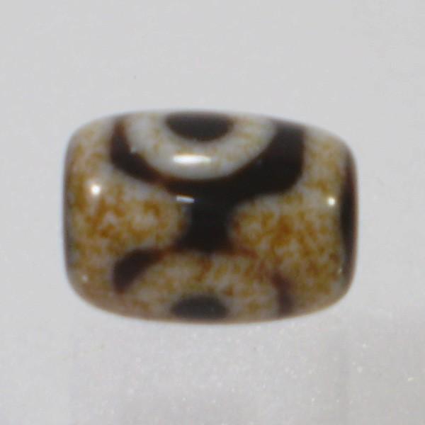 チベット天珠 虎牙三眼天珠（こがさんがんてんじゅ）瑪瑙