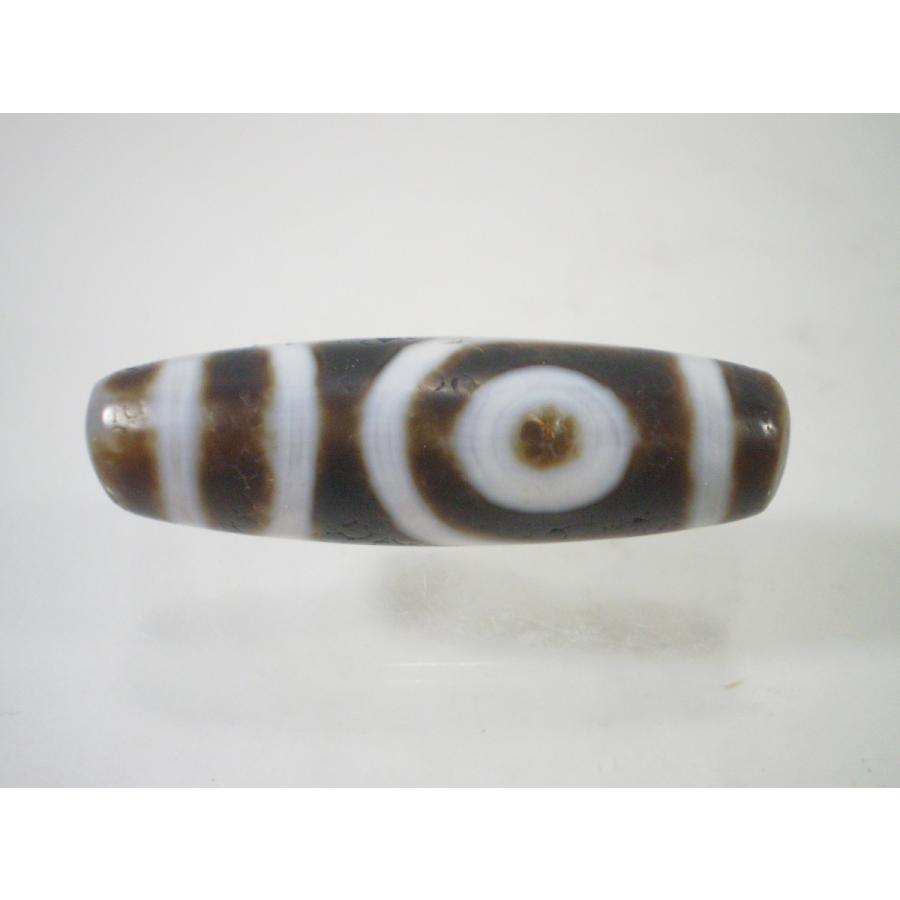 老鉱・二眼天珠（らおこう・にがんてんじゅ）希少 190704-1 : 風水天珠