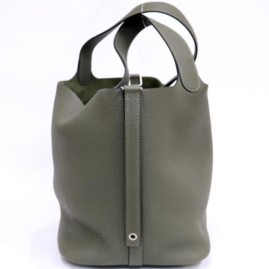 HERMES（エルメス） （未使用） ピコタン ロック MM オリーブグリーン