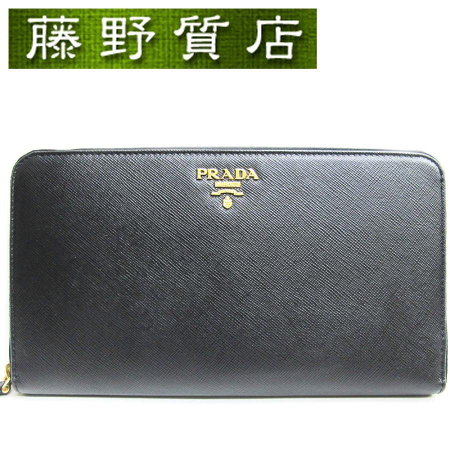 PRADA（プラダ） （新品）プラダ ラウンドファスナー長財布