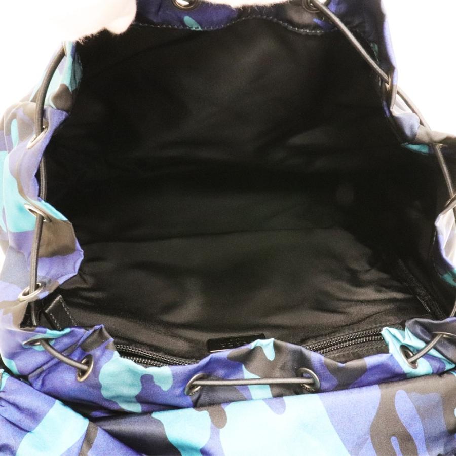 PRADA（プラダ） 【未使用】プラダ ブルー系 カモフラージュ柄 バック