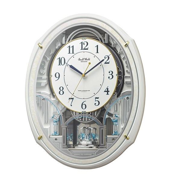 スモールワールド RHYTHM リズム時計掛時計スモールワールドアルディN