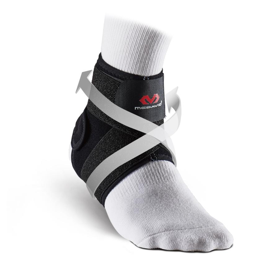 McDavid（マクダビッド） 足首サポーター フィギュア8 アンクルラップ