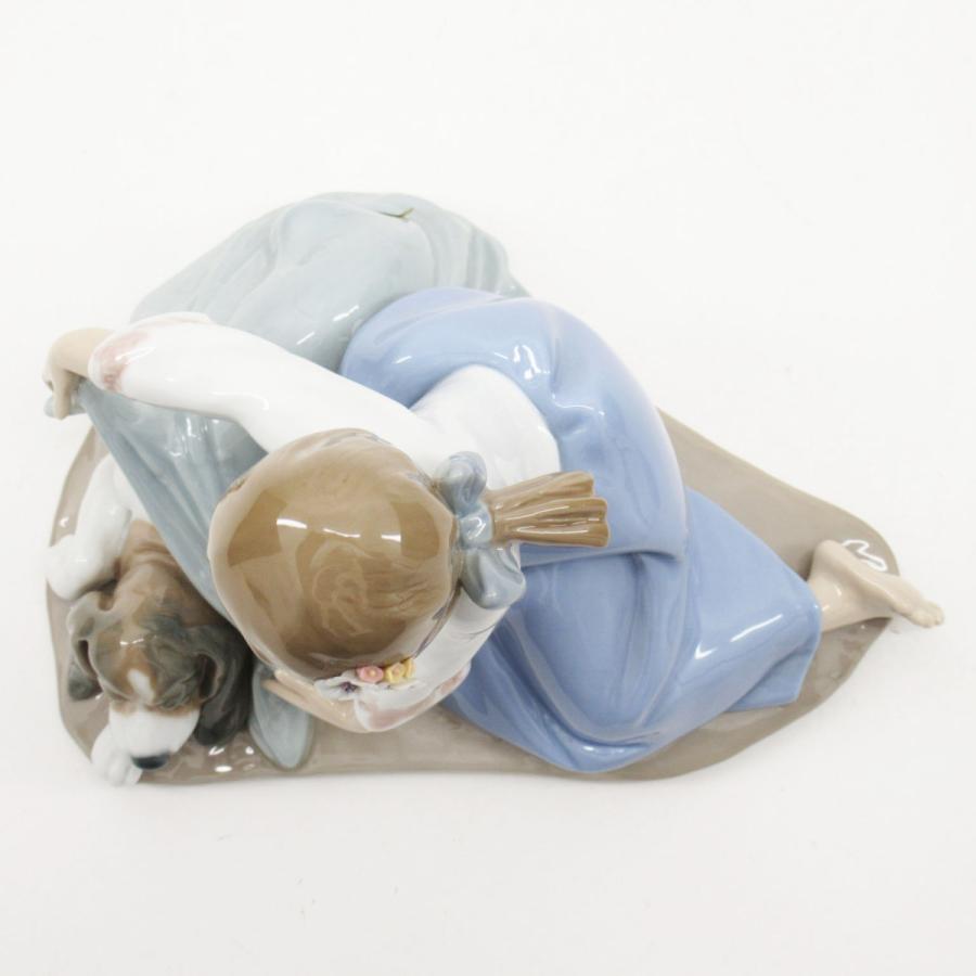 リヤドロ ♯5688 「風邪をひかないように」 フィギュリン Lladro/陶器