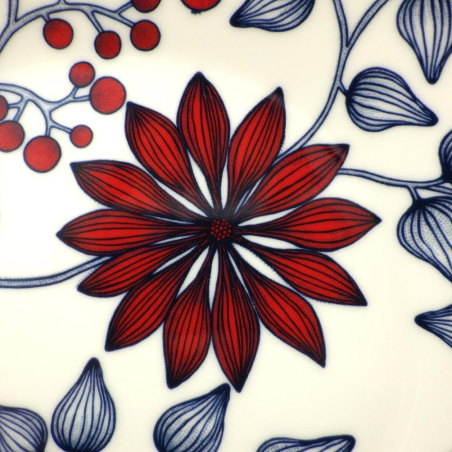 アラビア ルノ フロストベリー オーバルプレート 25cm 復刻版 計1点