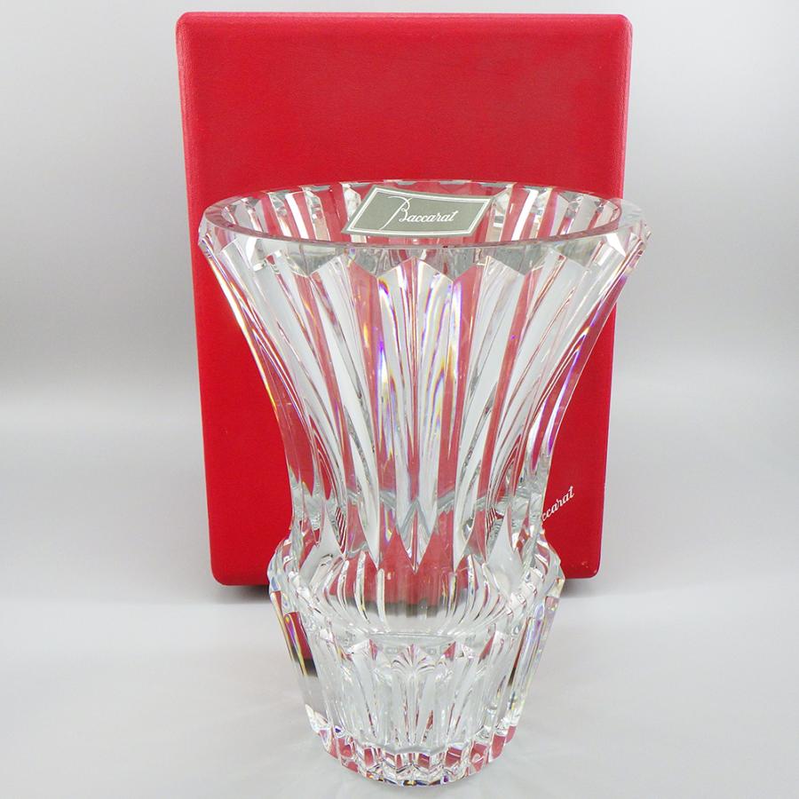 バカラ（Baccarat） イザベル フラワーベース 花瓶 大型 高さ27.5cm 箱