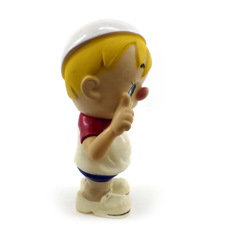 日清食品 出前一丁 ちびっこ ソフビ人形 高さ15.5cm 昭和レトロ