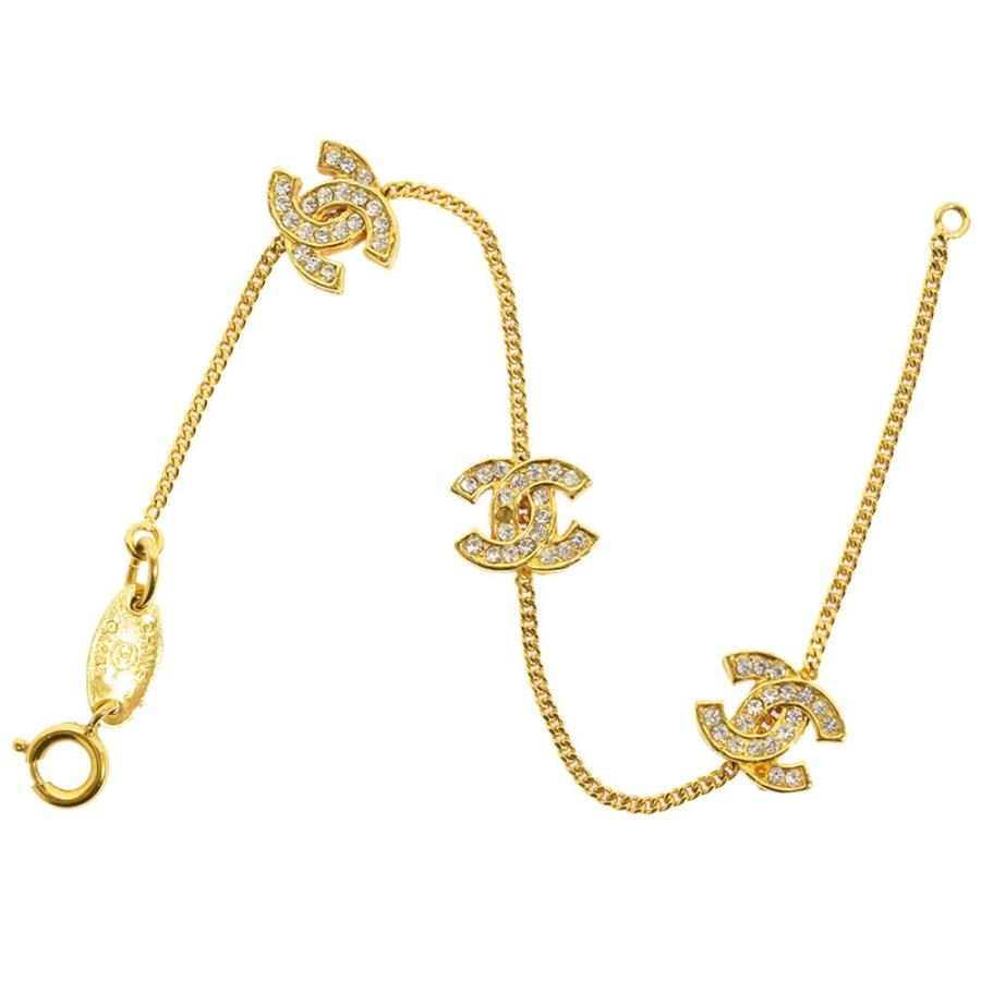 CHANEL（シャネル） トリプル ココマーク ブレスレット ヴィンテージ