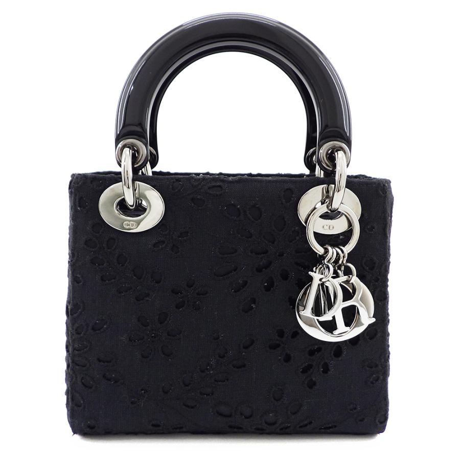 Dior ディオール ミニ レディディオール ハンドバッグ キャンバス