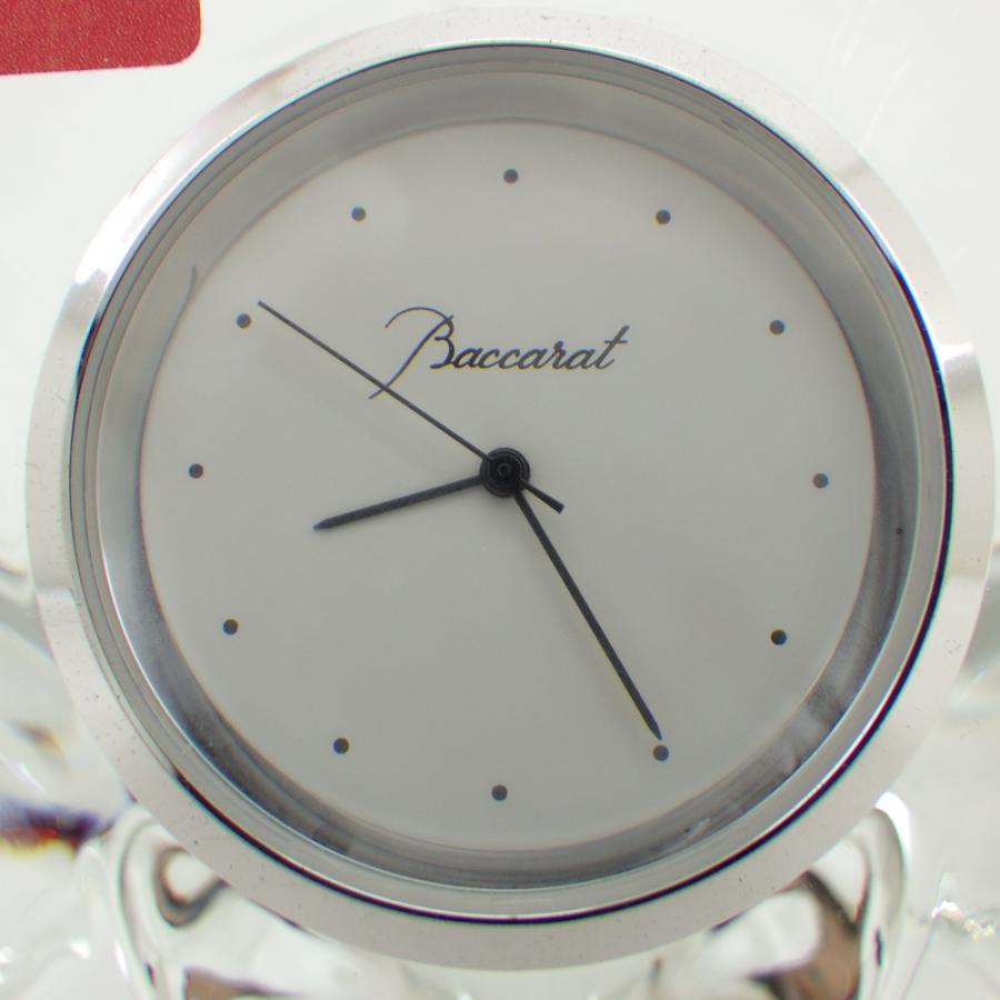 バカラ（Baccarat） ハート クロック ペーパーウェイト 計2点 現状品