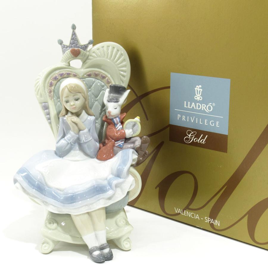Lladro リヤドロ ♯8350 「アリス・イン・ワンダーランド」 フィギュ
