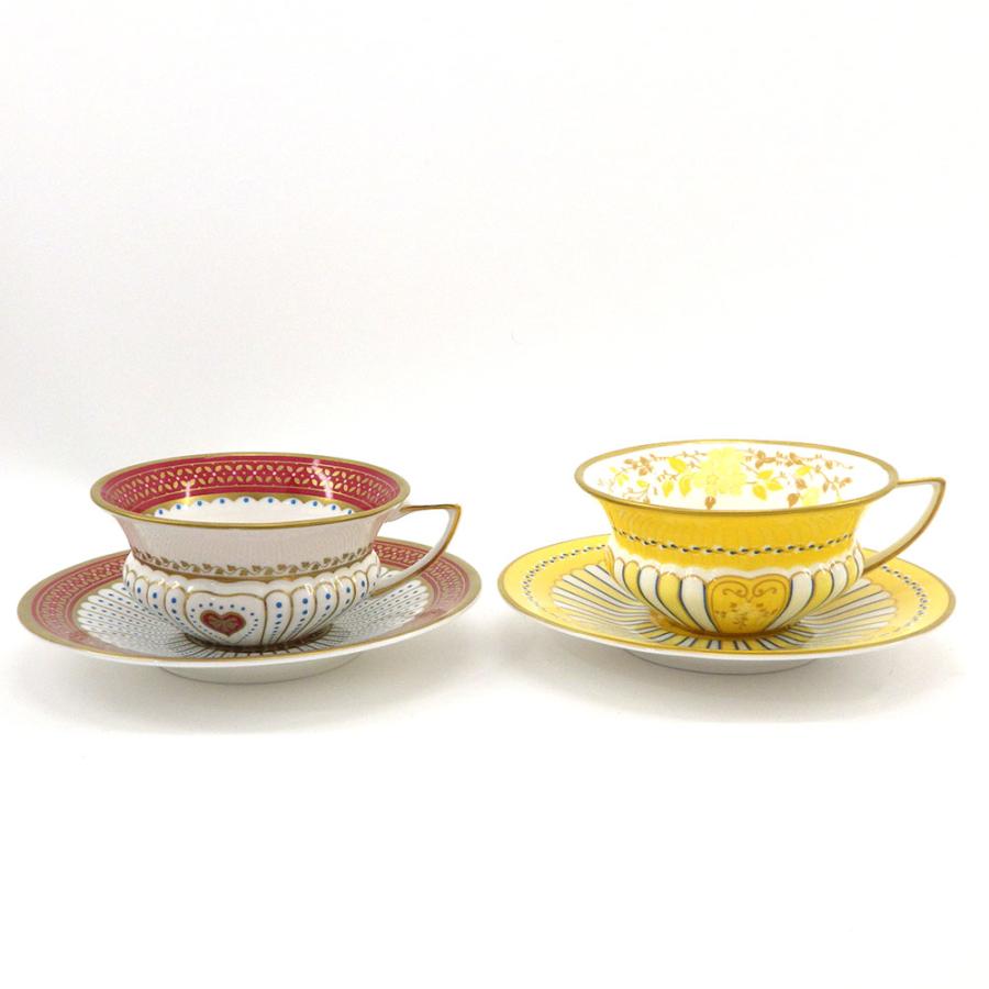 Wedgwood ウェッジウッド クイーンオブハート カップ＆ソーサー 2客 箱