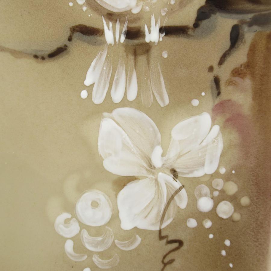 マイセン Meissen フクロウ ハインツ・ヴェルナー 陶板画 プラーク