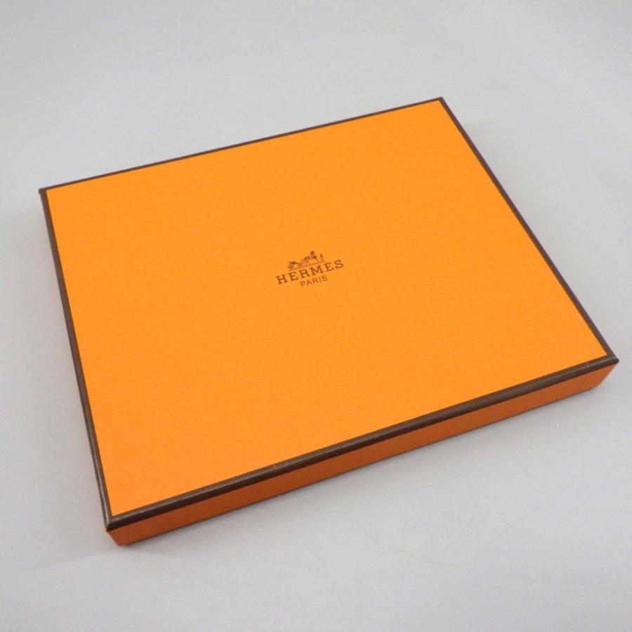 HERMES（エルメス） シェーヌダンクル ブルー スクエアプレート 箱付き