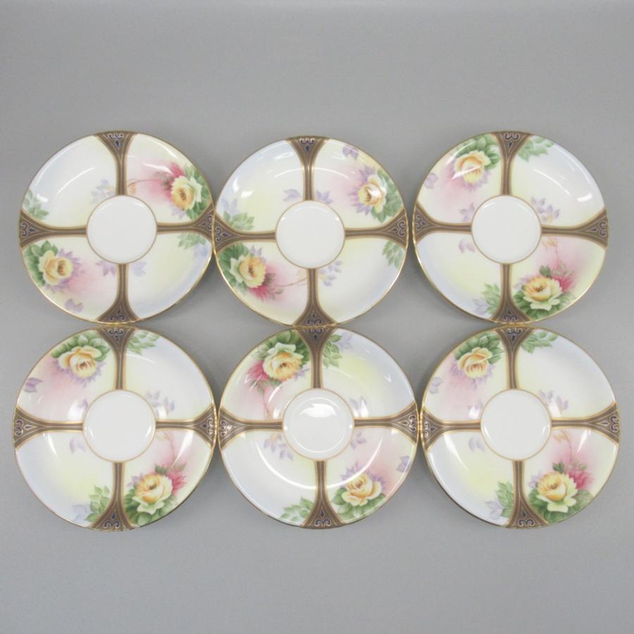 ノリタケ 100周年記念 薔薇画素描17ピースチョコレートセット カップ