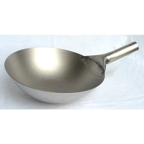 中華鍋 片手中華鍋 純チタン 北京鍋30cm 1-0426-0202 : 料理道具の