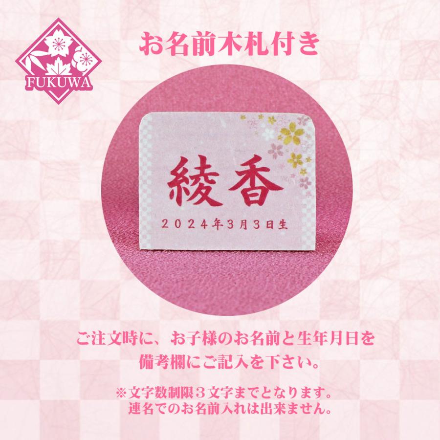 雛人形 ケース飾り コンパクト 日本製 (黒塗り アクリル 円形 五人