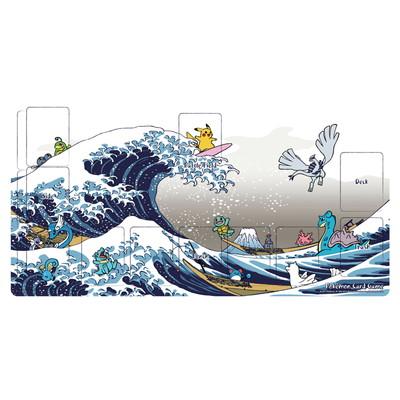 ポケモンカードゲーム ラバープレイマット 浮世絵 しろがね山【宅配便