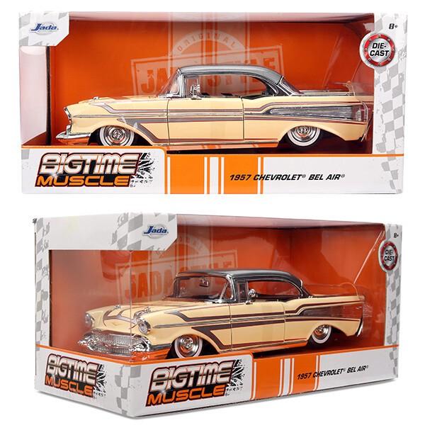 Jada シボレー ベルエア 1957 ミニカー 1/24 アメ車 旧車 ダイキャスト