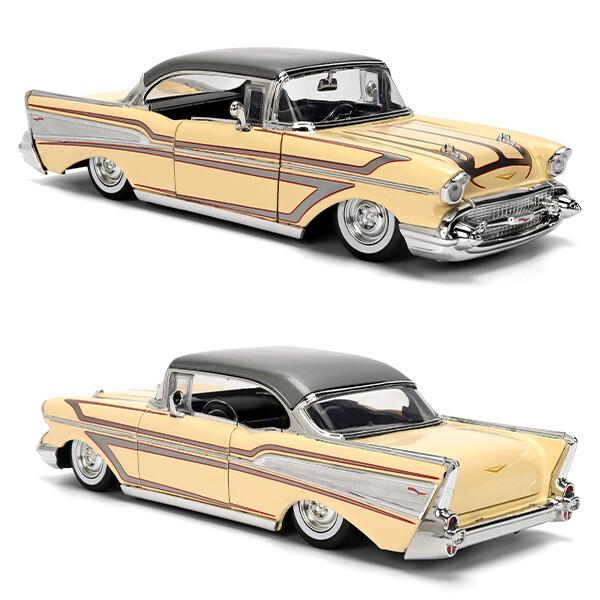 Jada シボレー ベルエア 1957 ミニカー 1/24 アメ車 旧車 ダイキャスト