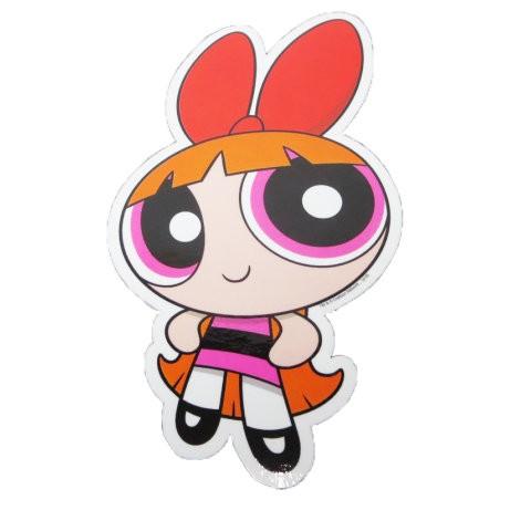 パワーパフガールズ ステッカー ブロッサム アメキャラ アメコミ