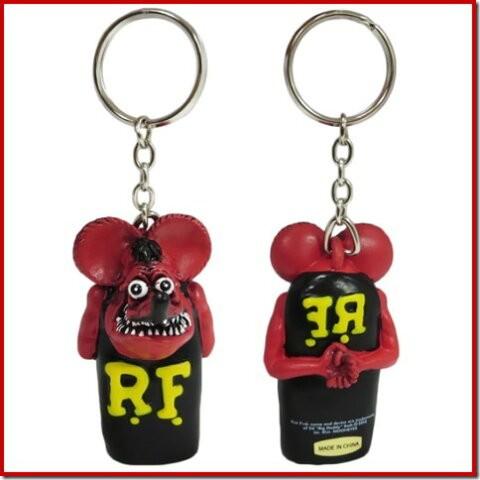 RAT FINK（ラットフィンク） ライターキャップ 【別注カラー】【RED