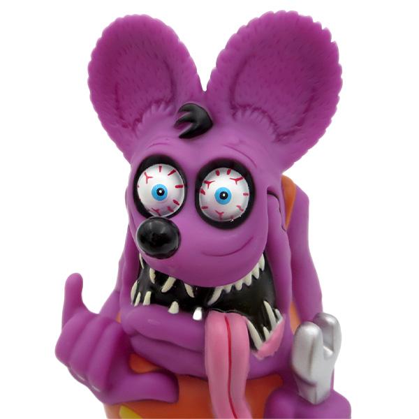 RAT FINK（ラットフィンク） フィギュア ガレージ パープル ボビング