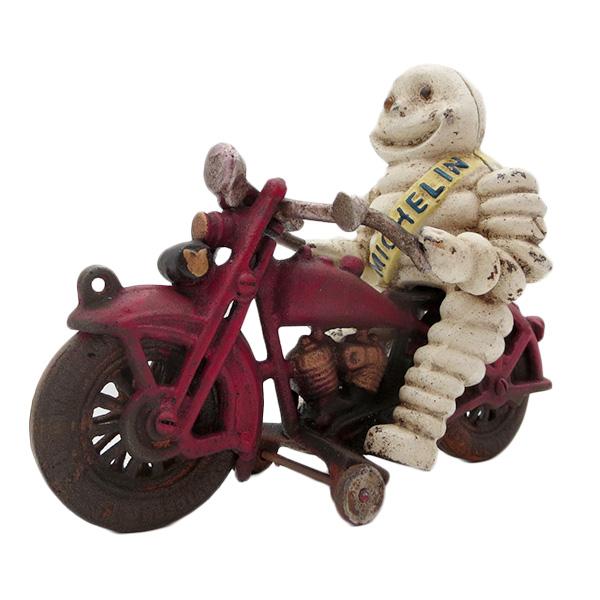 ミシュラン（MICHELIN） バイク アンティーク 置物 アメリカン雑貨