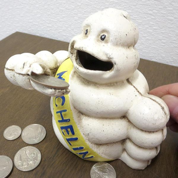 ミシュランマン 貯金箱 バンク 置物 オブジェ ミシュラン キャラクター